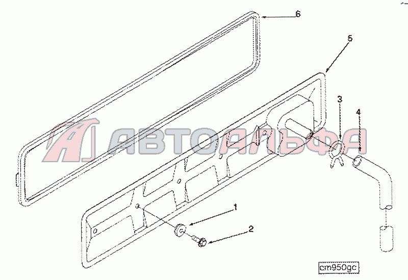 СМ9016-04 Крышка следящего элемента кулачка B180-20